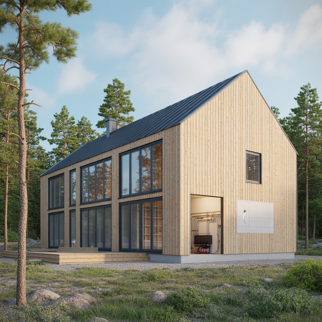 8.Skapa ett klimatsmart hus genom att bygga med effektiva material