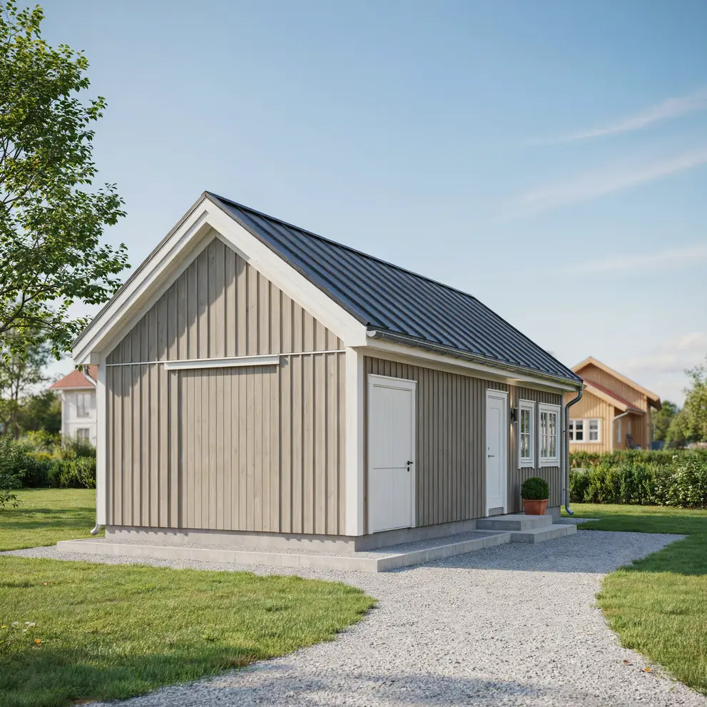 bygga attefallsgarage norrtalje roslagen stockholm