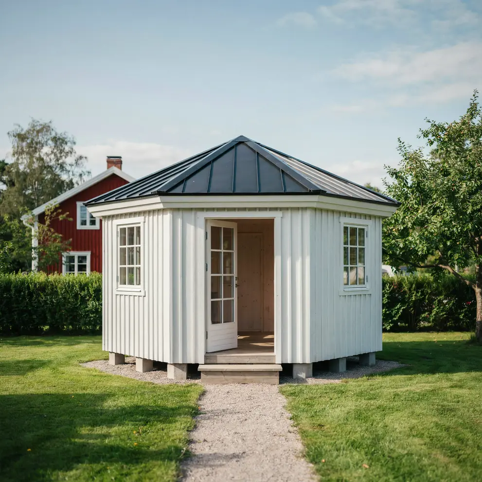 bygga lusthus norrtalje roslagen stockholm